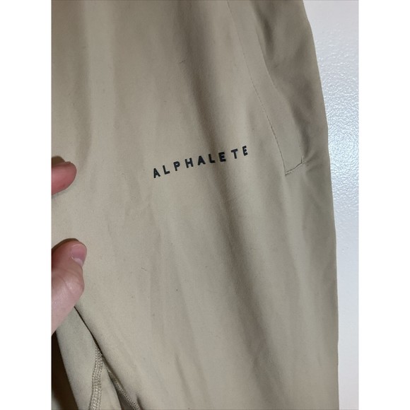 Alphalete Trace Joggers Medium Women’s Tan Sand M - Picture 2 of 11